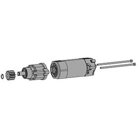 63000366 FAAC Gruppo Motore Completo R180/280