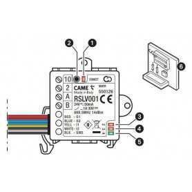 806SA-0190 CAME RSLV001AC...