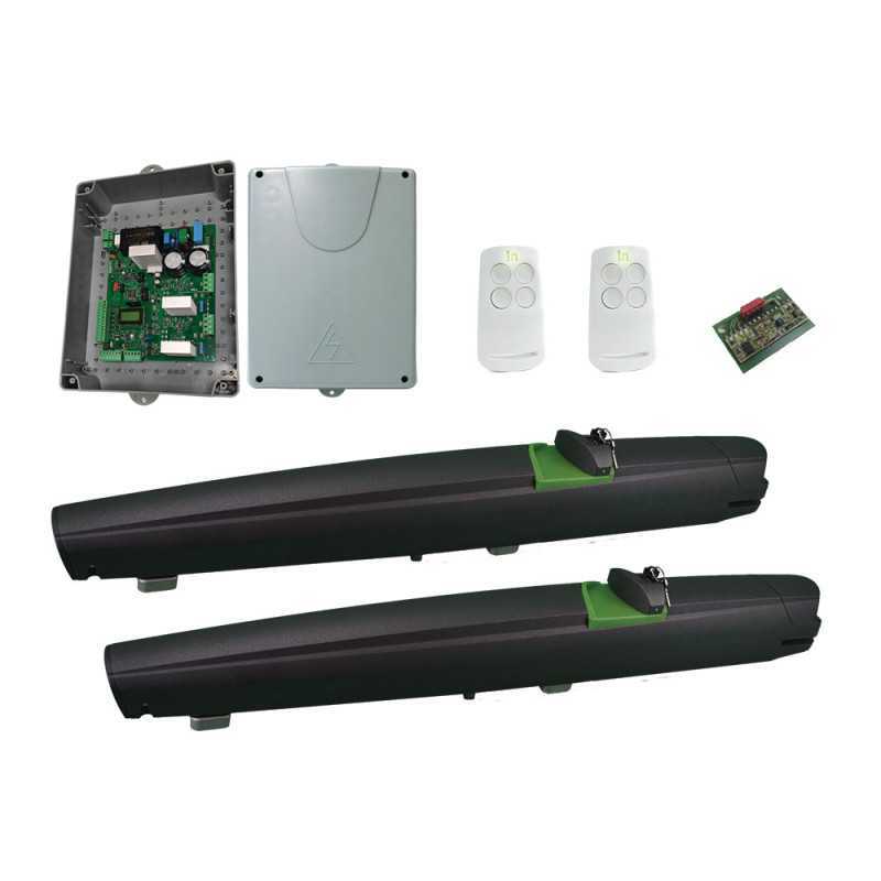 KIT IN-MCB350I INTEGRA Kit automazione INVERTER 2 Ante Battenti fino a 300 Kg o 3 Mt per anta