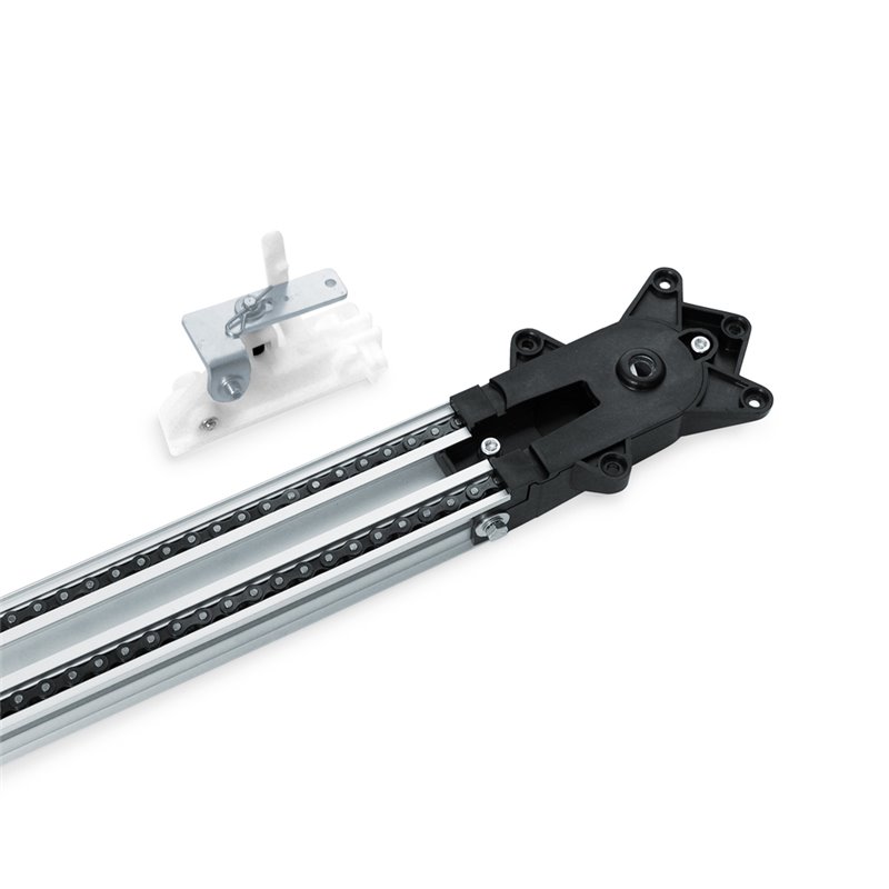 P25I BENINCA Rotaia pre-assemblata e pre-tensionata con catena per porte. H max 2,5 m, intera