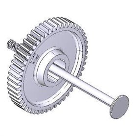 119RIBX052 CAME Corona Motoriduttore - Bx-243