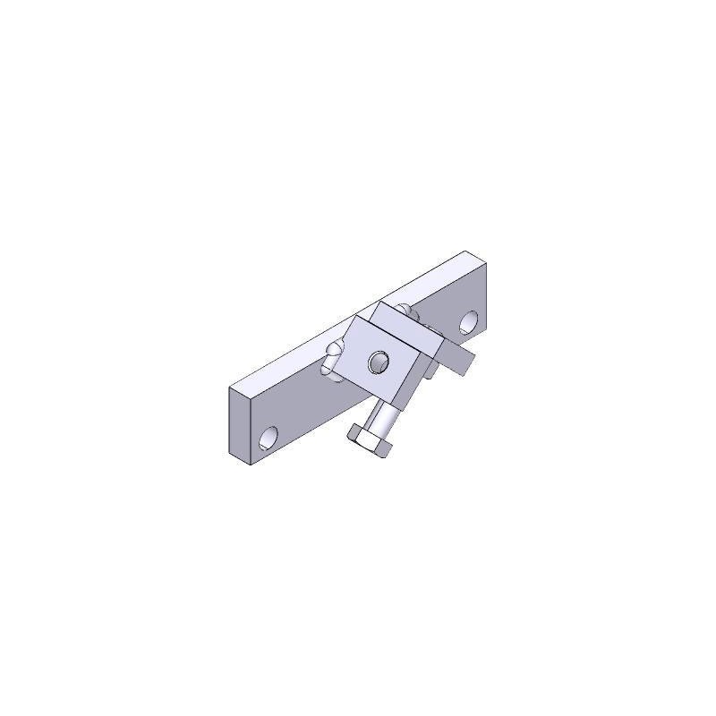 119RIG078 CAME Fermo Meccanico Regolabile Barriera-G400