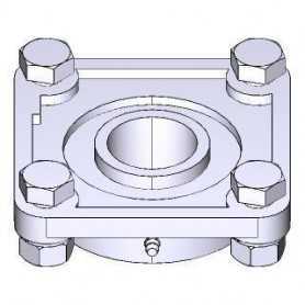 119RIG117 CAME Flangia Supporto Albero Sbarra - G12000