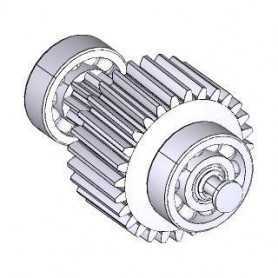 119RIE148 CAME Albero Prima Riduzione E Corona-E306 E45