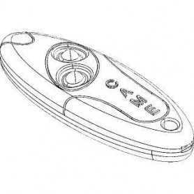 119RIR244 CAME Guscio Trasmettitore - Tam-432Sa