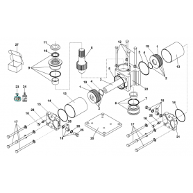 Ricambi 750 180° CP Faac