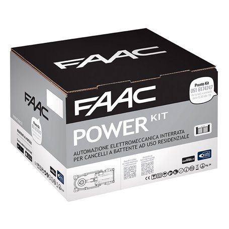 106746445 FAAC Kit Automazione elettromeccanica 230V interrata