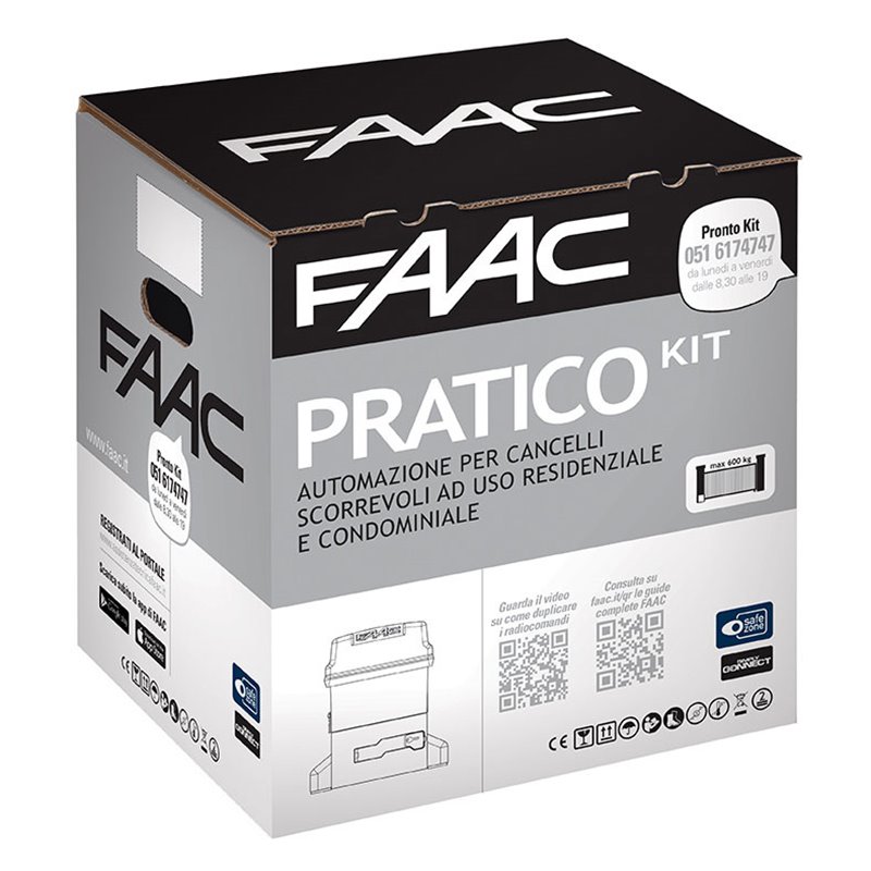 10564944 FAAC Kit Automazione 230V a bagno d’olio